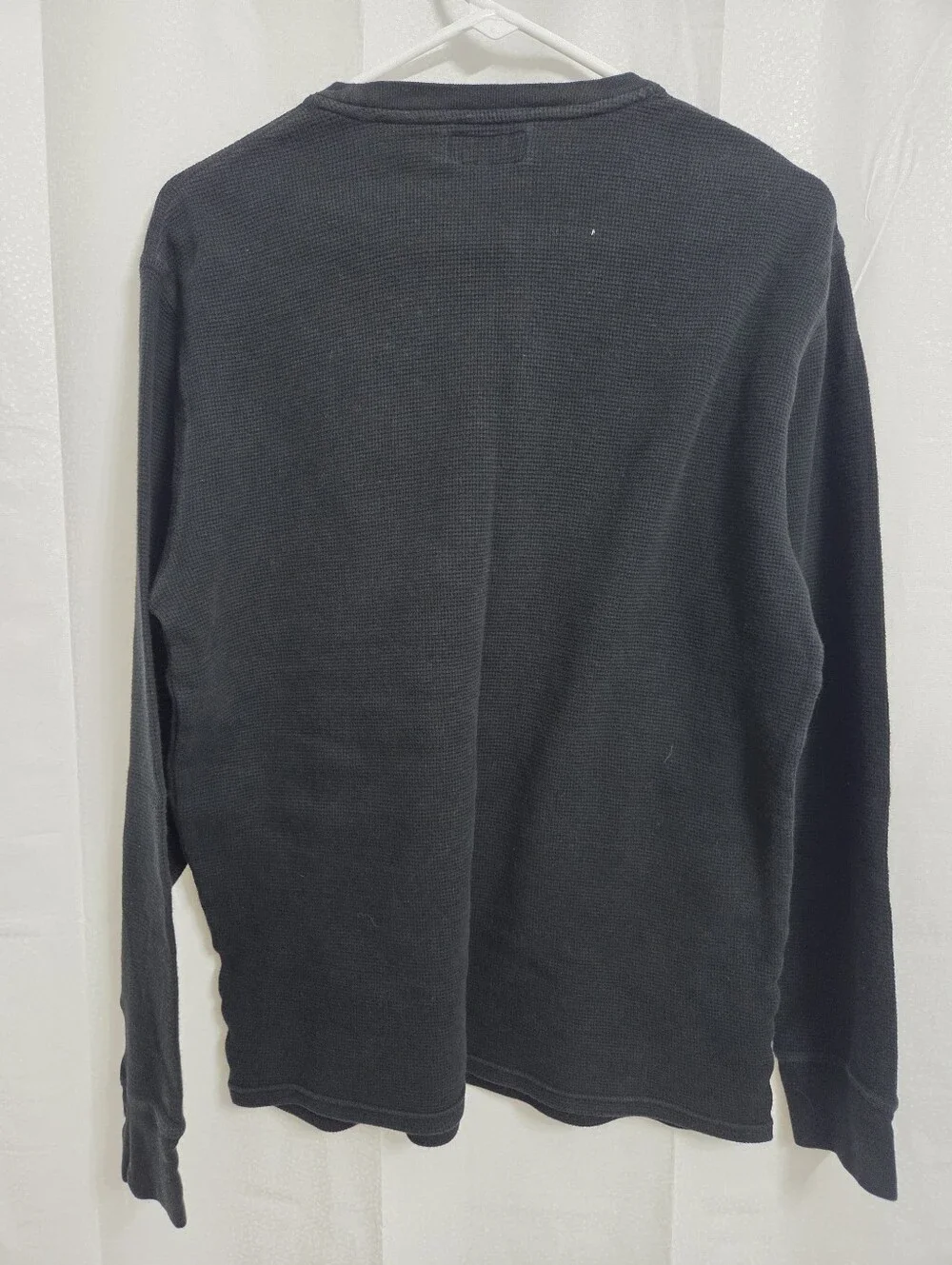 Polo Ralph Lauren Black Long Sleeve Thermal Size Large